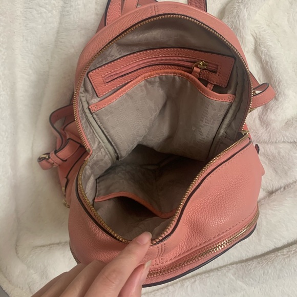 Coral Michael Kors Backpack - Picture 3 of 3